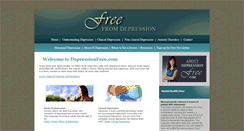 Desktop Screenshot of depressionfree.com